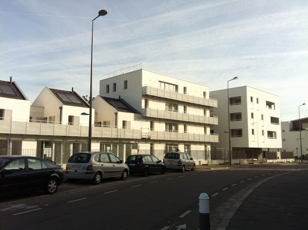 Construction de 16 logements collectifs et 12 maisons individuelles, la Cité Renault aux Mureaux